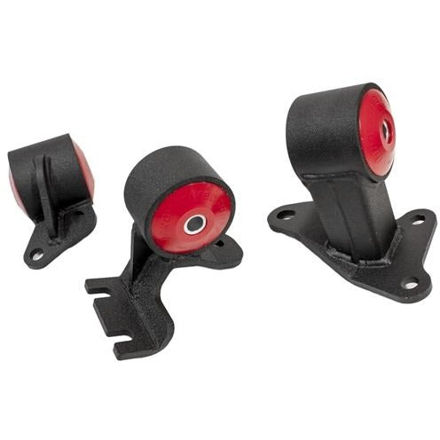 Innovative 88-91 Civic B-Series Black Steel Mounts 60A Bushings (RHD Only Cable)