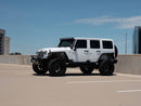 Road Armor 07-18 Jeep Wrangler JK Stealth Front Winch Bumper w/Bar Guard Mid Width - Tex Blk-3