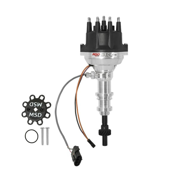 MSD Distributor. Ford Cam Sync. 351W. Steel Gear