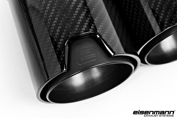 Eisenmann F85 X5M / F86 X6M Performance Exhaust + 4x90mm Carbon Tip Set - Sport