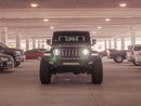 Road Armor 18-20 Jeep Wrangler JL Spartan Front Bumper Bolt-on w/Pre-Runner Guard - Tex Blk-2