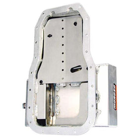Moroso Toyota 3SGT 2.0L Turbo/5SFE Non Turbo Road Race Baffled Wet Sump 6.25qt 7-9/16in Alum Oil Pan - 0