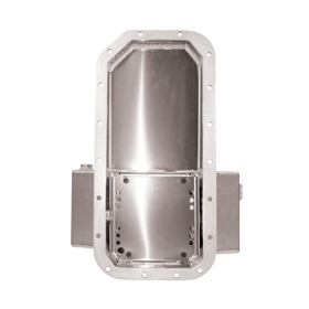 Moroso Toyota 2RZFE/3RZFE Kicked Out w/-16An Pick Up Wet Sump 5qt 5.5in Aluminum Oil Pan - 0