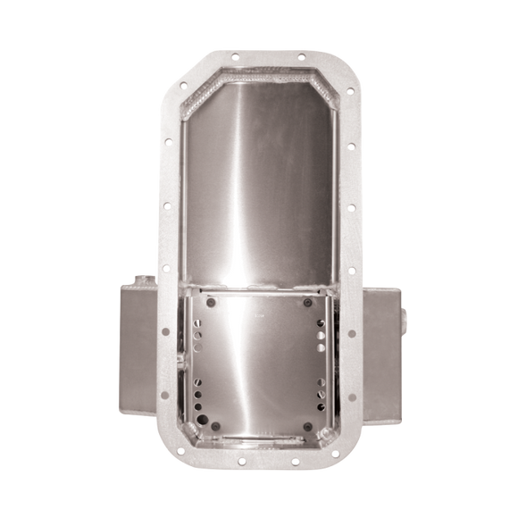 Moroso Toyota 2RZFE/3RZFE Kicked Out w/-16An Pick Up Wet Sump 5qt 5.5in Aluminum Oil Pan