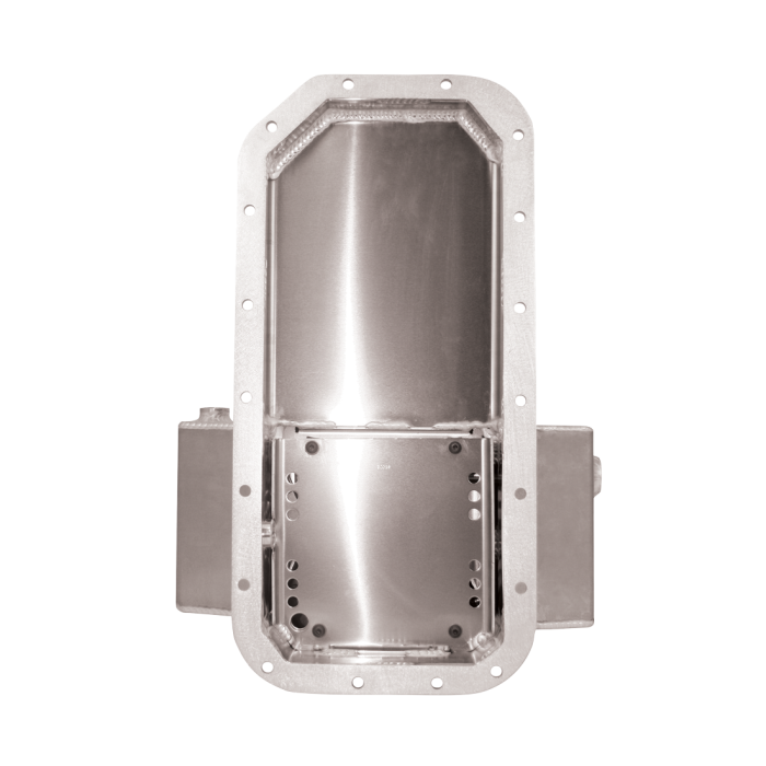 Moroso Toyota 2RZFE/3RZFE Kicked Out w/-16An Pick Up Wet Sump 5qt 5.5in Aluminum Oil Pan - 0