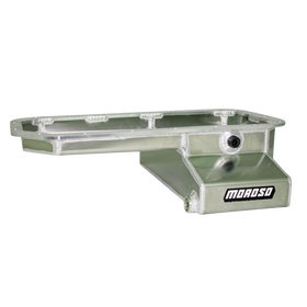 Moroso Toyota 2RZFE/3RZFE Kicked Out w/-16An Pick Up Wet Sump 5qt 5.5in Aluminum Oil Pan