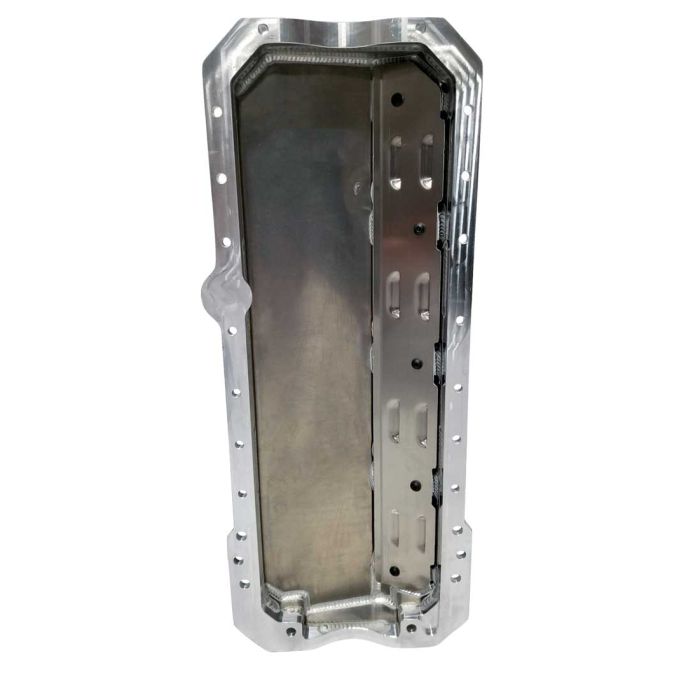 Moroso Toyota 2JZ-GE/2JZ-GTE -12 AN Fittings Aluminum Dry Sump Oil Pan