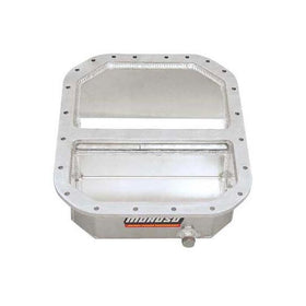Moroso Mazda 13B Rotary (w/Front Sump) Drag Race Baffled Wet Sump 6.25qt 4in Aluminum Oil Pan - 0