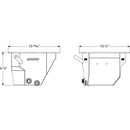 OIL PAN, SUBARU EJ20, EJ22, EJ25, DEEP SUMP, ALUMINUM, INCLUDES WINDAGE TRAY AND PICK UP-2