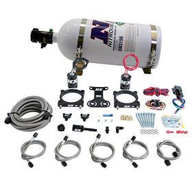 2024+ 5.0L Mustang Dual Throttle Body Plate System - 10lb Bottle
