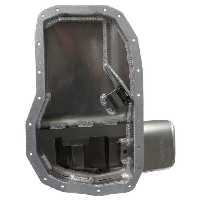 Moroso Mitsubishi Evo 7/8/9 (w/Lower Intercooler Pipe) Road Race Baffled Wet Sump 6.5qt Alum Oil Pan - 0