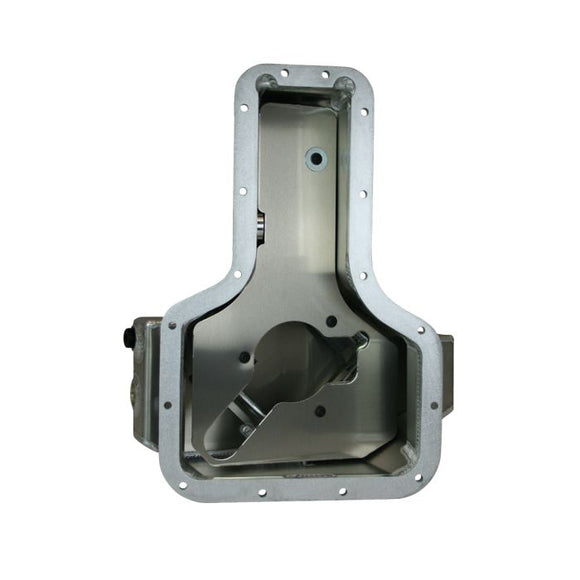 Moroso Lotus/Toyota 1ZZ/2ZZ Road Race Baffled Wet Sump 6qt Stock Depth Aluminum Oil Pan