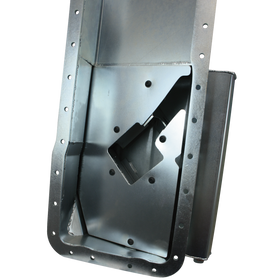 Moroso Datsun/Nissan L24/L26/L28 Road Race Baffled Wet Sump 7qt 6.25in Steel Oil Pan - 0