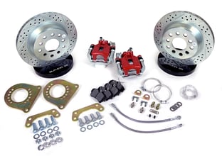 BAER BRAKES 11.65 CLASSIC SERIES BRAKE KIT. REAR Fits 1963-87 Chevrolet/GMC 2WD Trucks & SUV's with OE 10/12 Bolt C-Clip Rear End