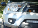 Cali Raised 12-15 Toyota Tacoma Led Fog Light Pod Replacements Brackets Kit - Brackets Only-2