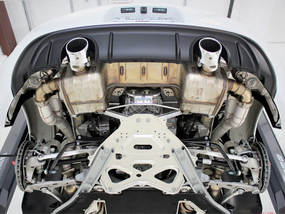 Flat 6 Motorsports Over Axle Pipes - OAP (718 GT4 / Spyder / GTS 4.0)