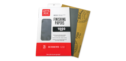 Griots Garage BOSS Finishing Papers- 1000g - 5 .5in x 9in (25 Sheets) (Comes in Case of 6 Units)