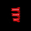 AlphaRex 21-22 Ford F150 LUXX LED Projector Tail Lights - Alpha-Black-5