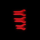 AlphaRex 21-22 Ford F-150 LUXX LED Taillights Black/Red-4