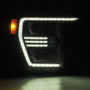 AlphaRex 21-22 Ford F150 PRO-Series Projector headlights Black w/Activ Light/Seq Signal-4