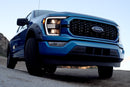 21-23 Ford F150 PRO-Series Halogen Projector Headlights Black-2