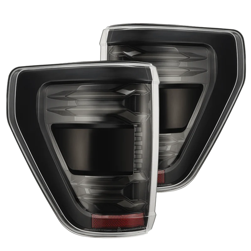 21-23 Ford F150 (wth BLIS) LUXX-Series LED Tail Lights Alpha-Black