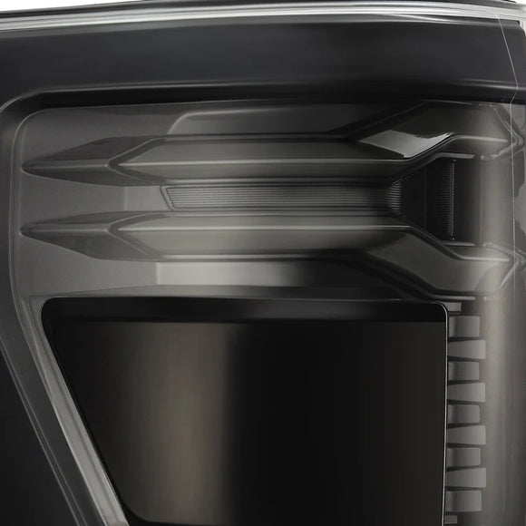 21-23 Ford F150 (wth BLIS) LUXX-Series LED Tail Lights Alpha-Black