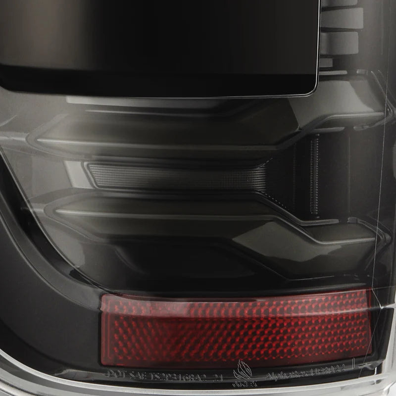 21-23 Ford F150 (wth BLIS) LUXX-Series LED Tail Lights Alpha-Black