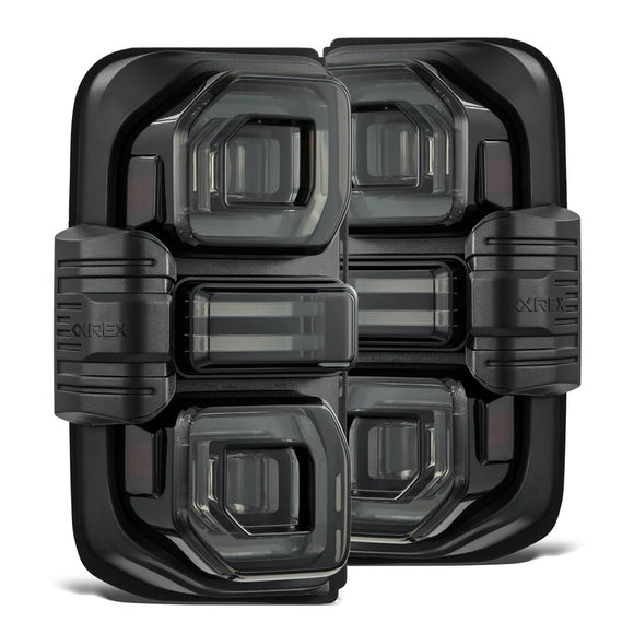 AlphaRex 21-24 Ford Bronco NOVA LED Tail Lights - Alpha-Black