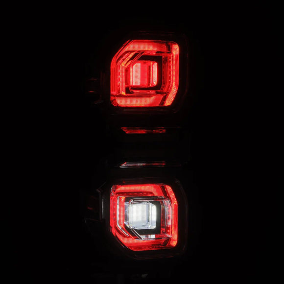 AlphaRex 21-24 Ford Bronco (Excl. Raptor) Nova-Series LED Tail Lights - Black