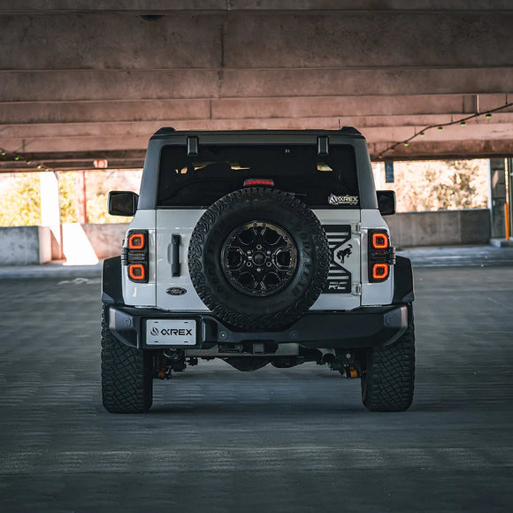 AlphaRex 21-24 Ford Bronco (Excl. Raptor) Nova-Series LED Tail Lights - Black