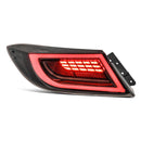 21-26 Toyota GR86/Subaru BRZ LUXX-Series LED Tail Lights Black Smoke-5