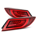 21-26 Toyota GR86/Subaru BRZ LUXX-Series LED Tail Lights Vivid Red-1