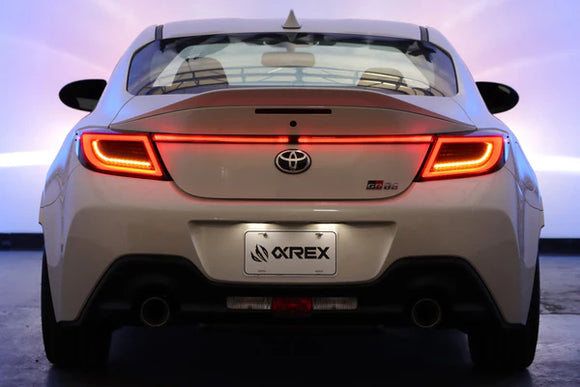 AlphaRex 22-24 Toyota GR86 LUXX LED Trunk Center Light Vivid Red