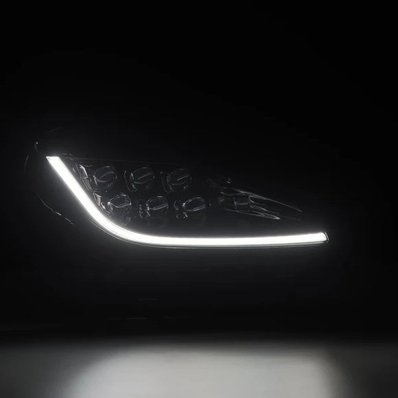AlphaRex 21-23 Toyota GR86 / Subaru BRZ NOVA-Series LED Projector Headlights - Alpha Black