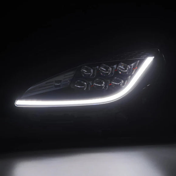 AlphaRex 21-26 Toyota GR86 / Subaru BRZ NOVA Series LED Projector Headlights - Black