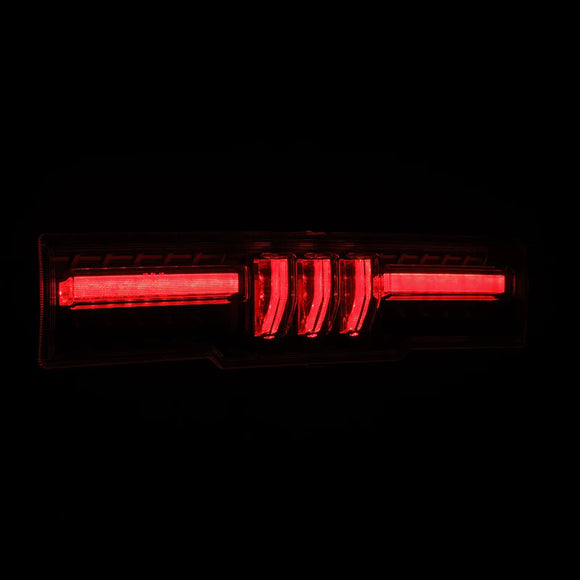 AlphaRex 21-24 Toyota GR86 / 21-24 Subaru BRZ NOVA-Series Prismatic LED Fourth Brake Light Blk Clear