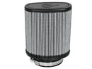 aFe Magnum FLOW Pro DRY S Universal Air Filter 3.5in Flange 5.75x5in Base 6x2.75in Top 6.5in Height-1