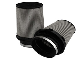 aFe Black Series Replacement Filter w/ Pro DRY S Media 4.5x3IN Fx6x5IN Bx5x3-.75 Tx7IN H - (Pair)