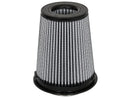 aFe MagnumFLOW Pro DRY S Replacement Air Filter 4in F x 6in B (mt2) x 4-1/2in T (Inv) x 7-1/2in H-1