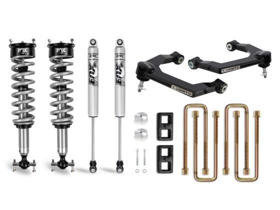 Cognito 19-24 Chevy Silv/Sierra 1500 2/4WD 3in Perf Ball Joint Lvl Lift Kit w/Fox PS Coilovr 2.0 IFP