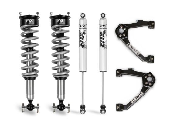 Cognito 07-20 Chev Silv/Sierra 1500 Yukon/Tahoe/Sub 2WD/4WD 3in Perf Leveling Kit w/ Fox 2.0 IFP