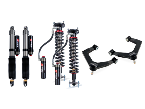 Cognito 19-24 Chevy/GMC Silverado/Sierra 1500 4WD 1in Elite Leveling Kit w/ Elka 2.5 Shocks