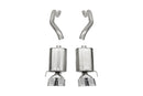 Corsa 2005-2007 Chevrolet Corvette (C6) 6.0L/6.2L Polished Sport Axle-Back Exhaust w/4.5in Tips-1