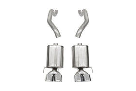 Corsa 2005-2007 Chevrolet Corvette (C6) 6.0L/6.2L Polished Xtreme Axle-Back Exhaust w/4.5in Tips