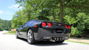 Corsa 2005-2007 Chevrolet Corvette (C6) 6.0L/6.2L Polished Xtreme Axle-Back Exhaust w/4.5in Tips-2