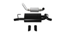 Corsa 2018-2024 Jeep Wrangler JL 2.5in Dual Rear Turn Down Exit Black Touring Axle-Back Exhaust-1
