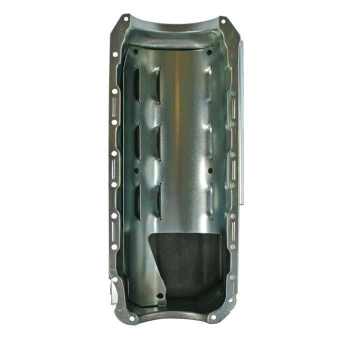 Moroso Chevrolet Big Block Mark IV Drag Race Baffled Power Pouch Wet Sump 6-7qt 8in Steel Oil Pan - 0