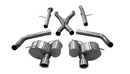 Corsa 2012-2021 Jeep Grand Cherokee SRT 2.75in Dual Rear Xtreme Cat-Back Exhaust-1