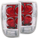 ANZO 1995-2005 Chevrolet Blazer Taillights Chrome-1